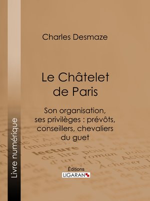 cover image of Le Châtelet de Paris